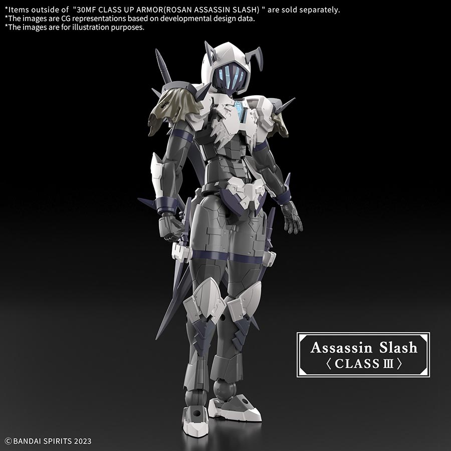 30 Minutes Fantasy Class Up Armor Kit #A-12 Rosan Assassin Slash