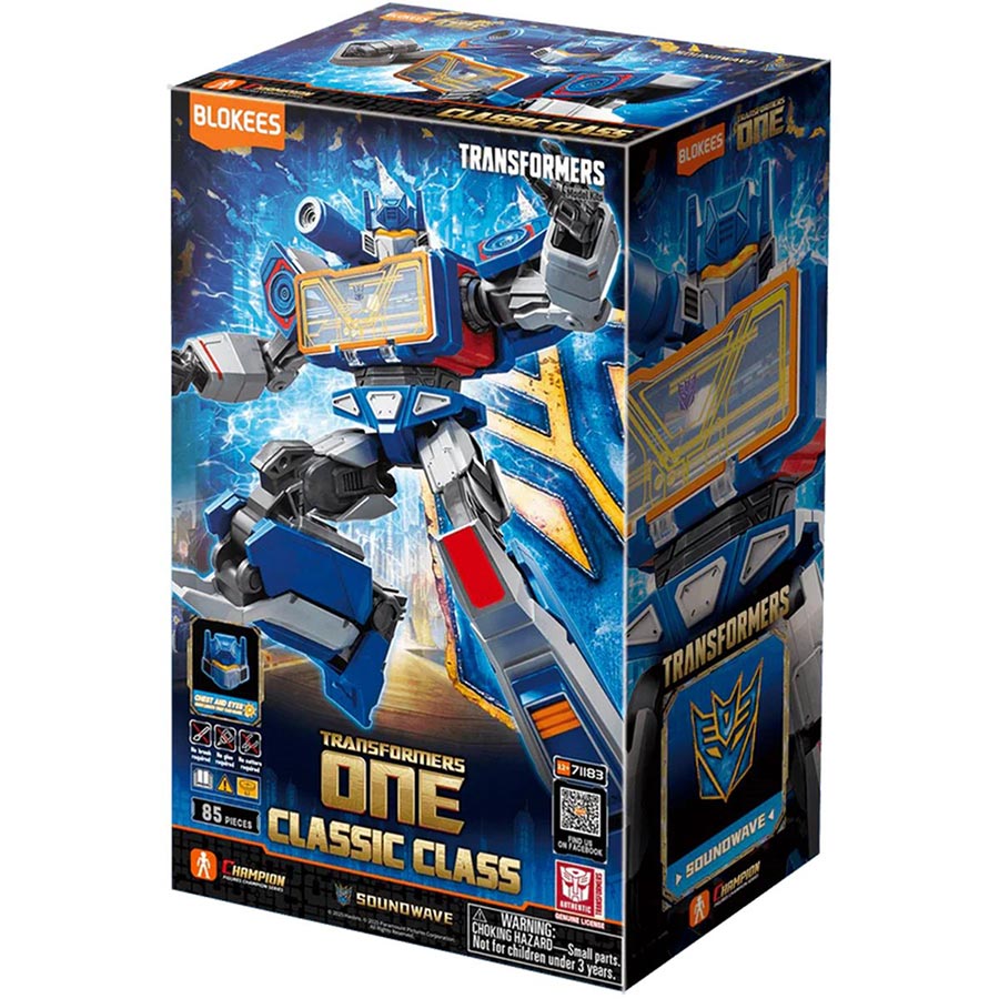 Blokees Transformers One Classic Class Soundwave Model Kit