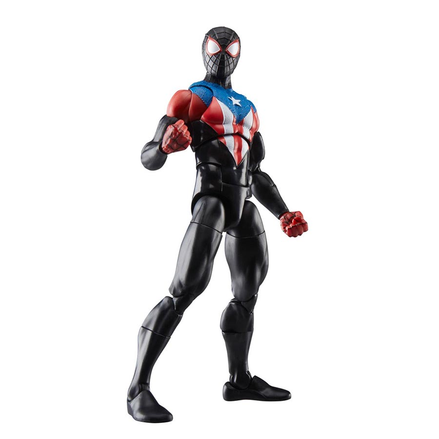 Marvel Legends Gamerverse Spider-Man Miles Morales Boricua Suit 6-Inch Action Figure