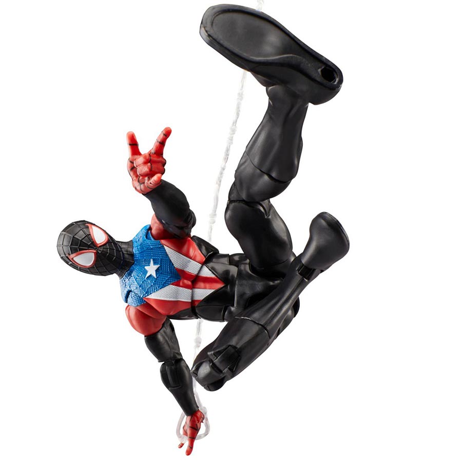 Marvel Legends Gamerverse Spider-Man Miles Morales Boricua Suit 6-Inch Action Figure