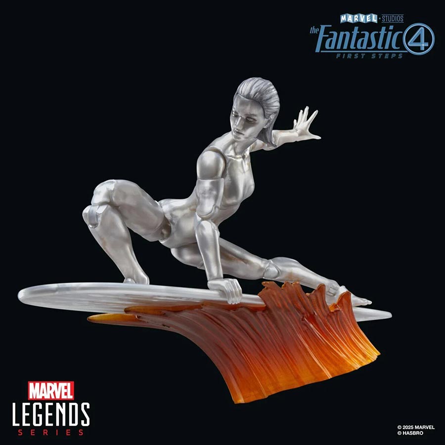 Marvel Legends Fantastic Four First Steps Silver Surfer 6-Inch Action Figure