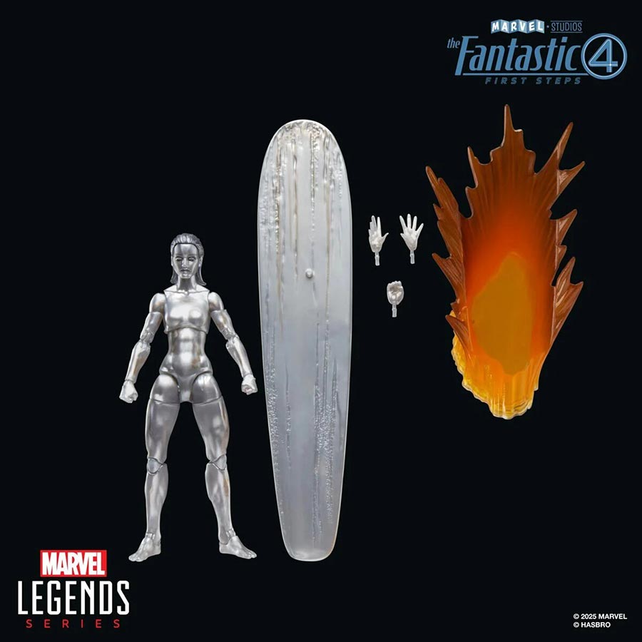 Marvel Legends Fantastic Four First Steps Silver Surfer 6-Inch Action Figure