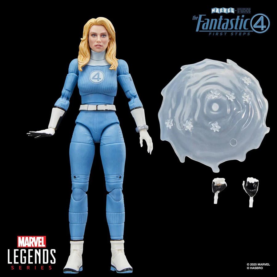 Marvel Legends Fantastic Four First Steps Invisible Woman 6-Inch Action Figure