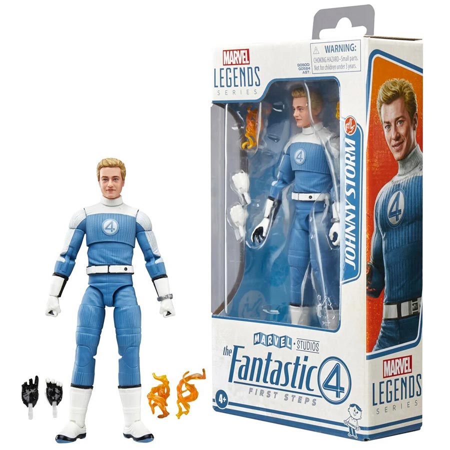 Marvel Legends Fantastic Four First Steps 6-Inch Action Figure Assortment Case