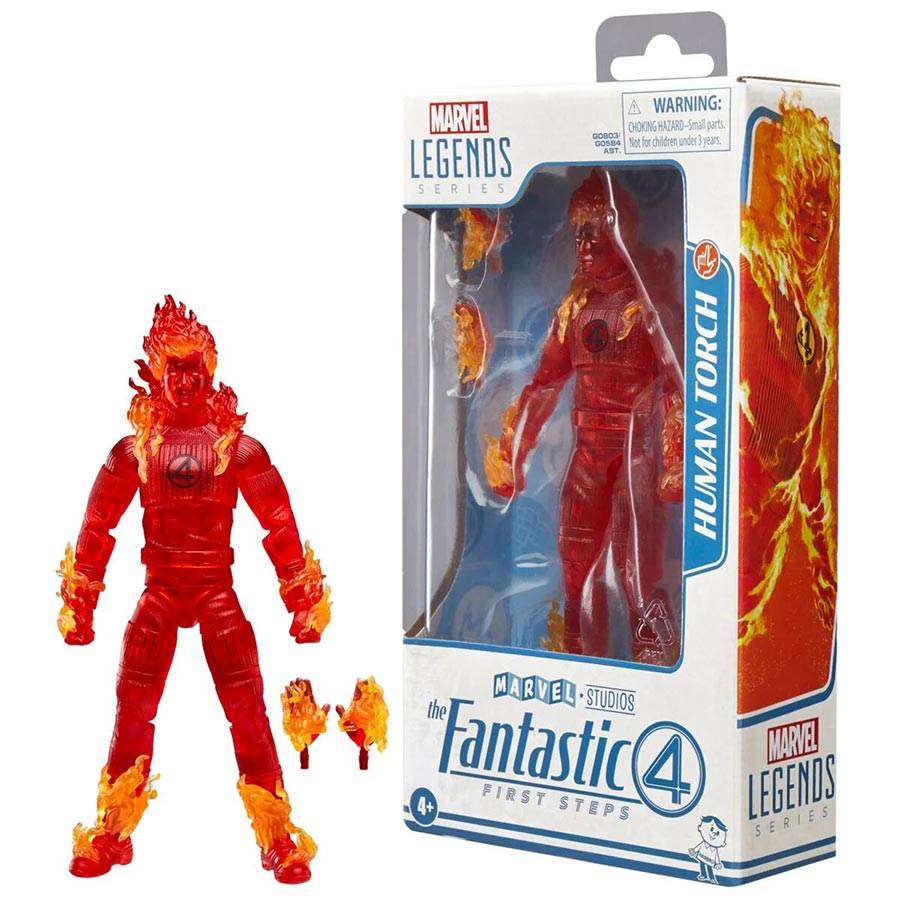 Marvel Legends Fantastic Four First Steps 6-Inch Action Figure Assortment Case