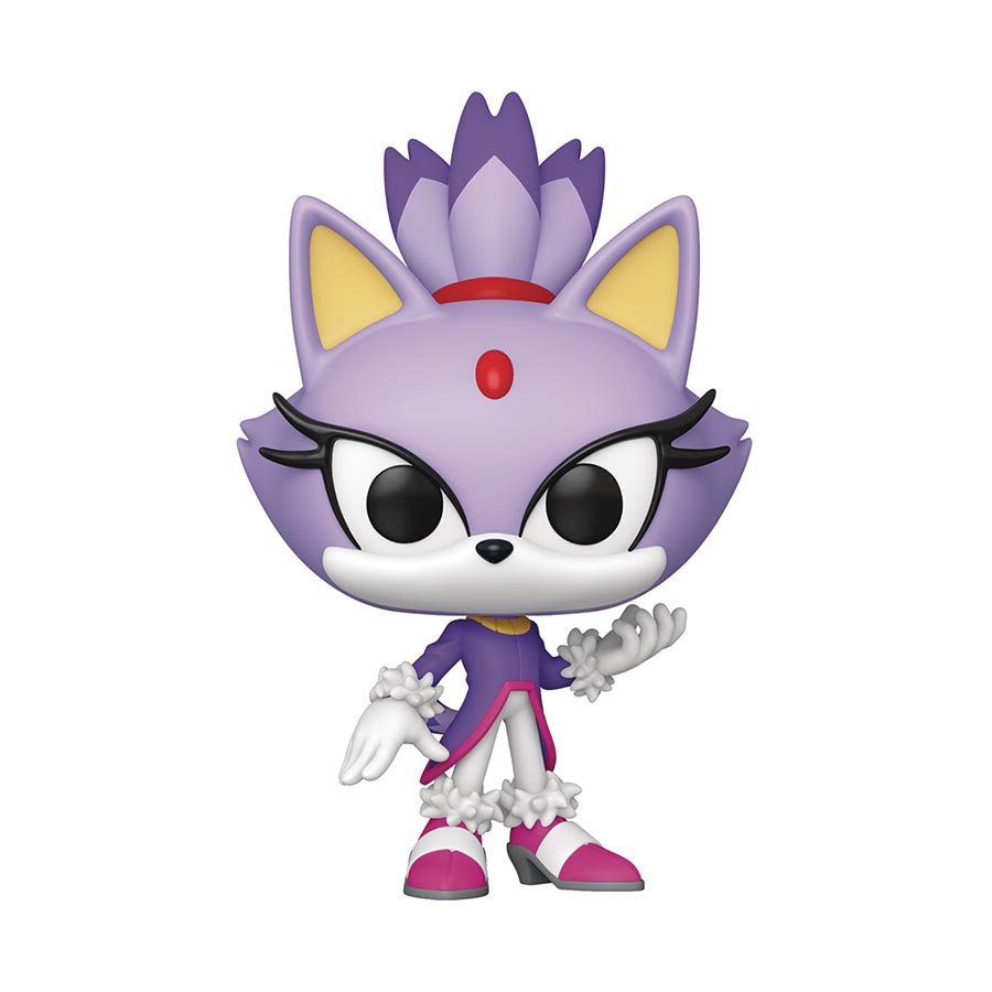 POP Games Sonic The Hedgehog Blaze The Cat Vinyl Figure