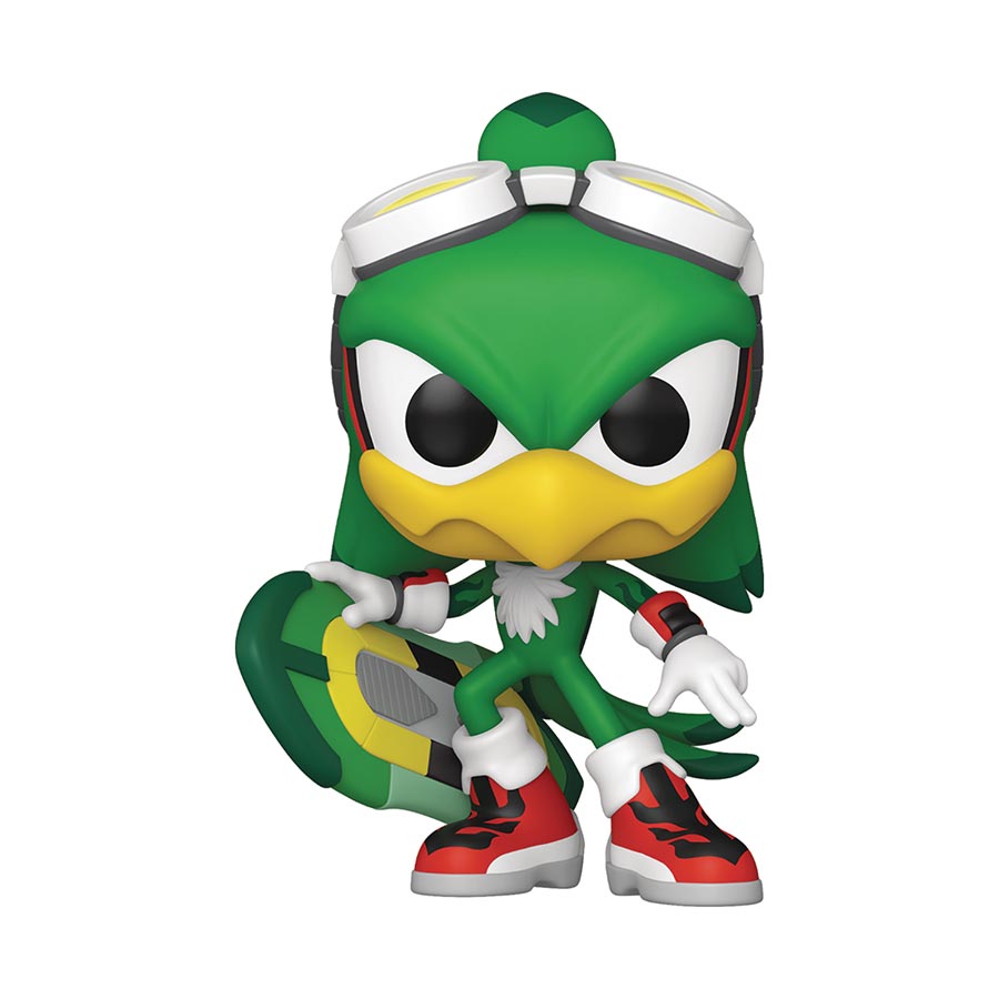 POP Games Sonic The Hedgehog Jet The Hawk With Board Vinyl Figure