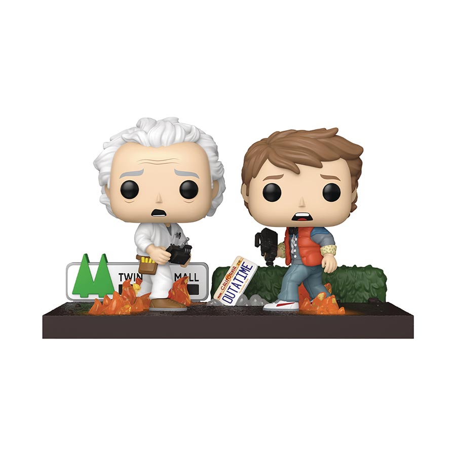 POP Moment Back To The Future Doc & Marty Vinyl Figure