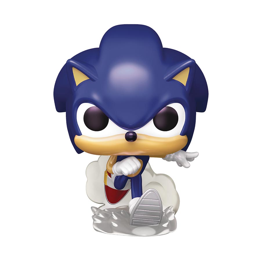 POP Plus Sonic The Hedgehog Sonic Pearlescent Vinyl Figure