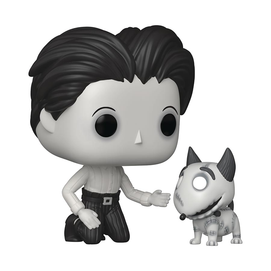 POP & Buddy Frankenweenie Buddy Victor With Sparky Vinyl Figure