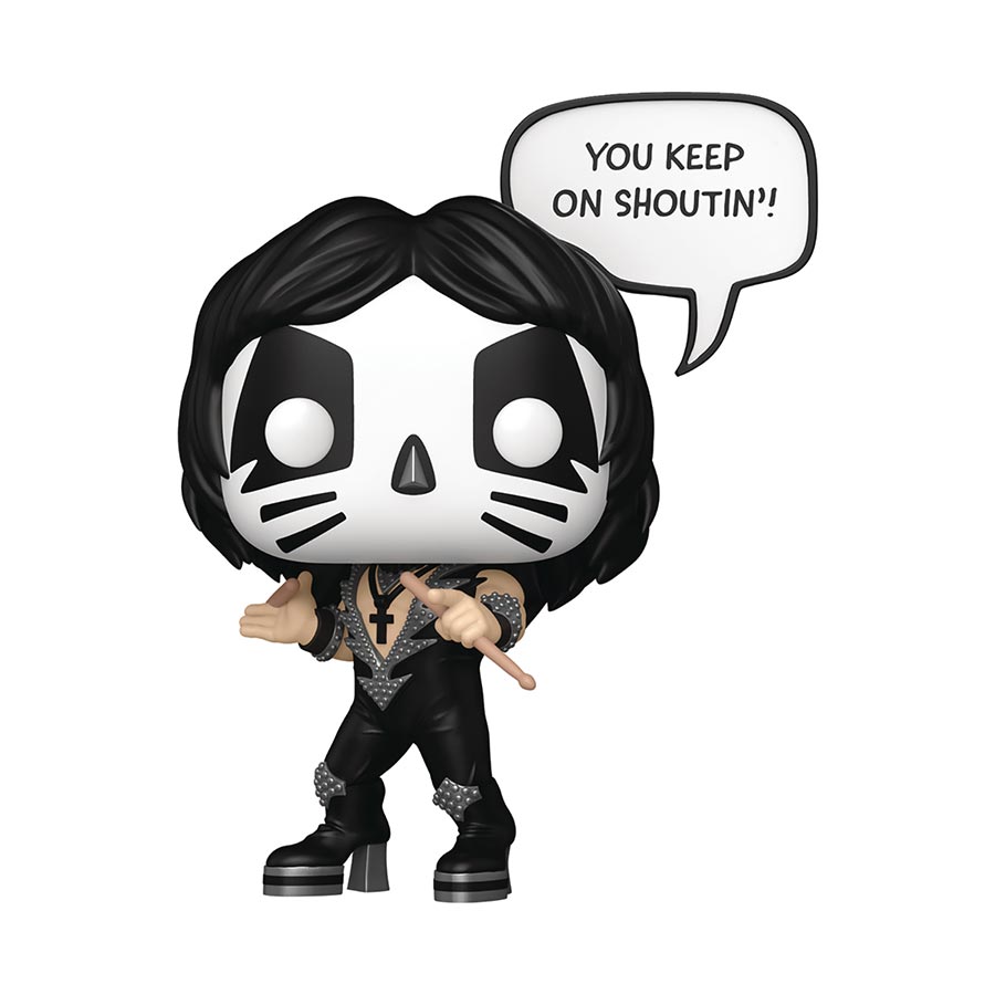 POP Sayings KISS The Catman Rock And Roll All Night Vinyl Figure