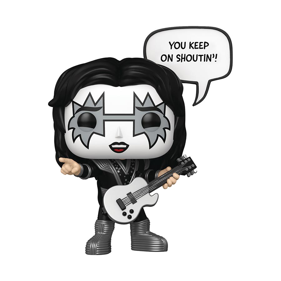POP Sayings KISS The Spaceman Rock And Roll All Night Vinyl Figure