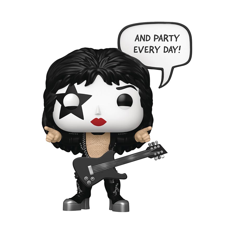POP Sayings KISS The Starchild Rock And Roll All Night Vinyl Figure