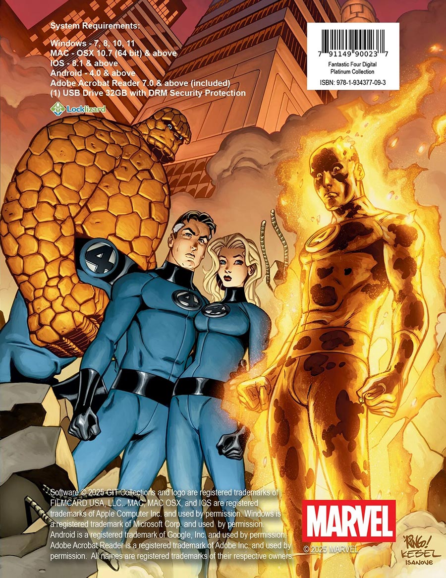 Fantastic Four Complete Digital Comic Book Collection 