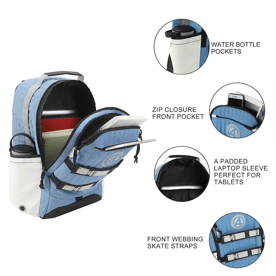 Marvel The Fantastic Four Suit Up Inspired Backpack