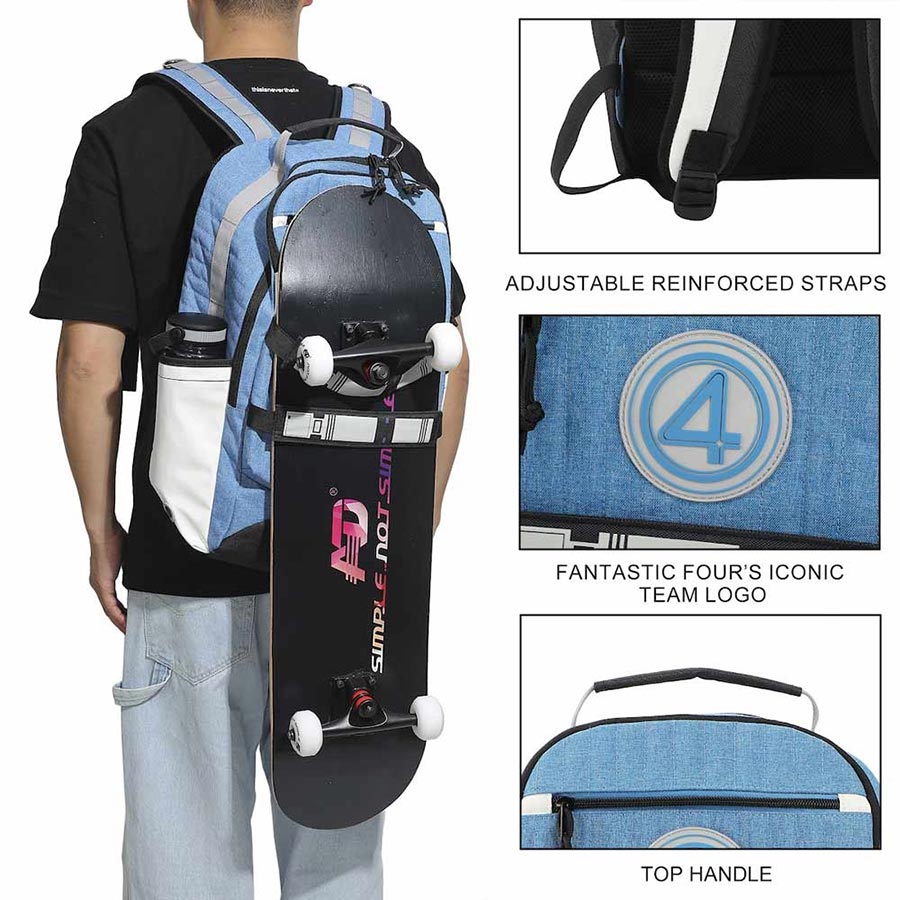 Marvel The Fantastic Four Suit Up Inspired Backpack