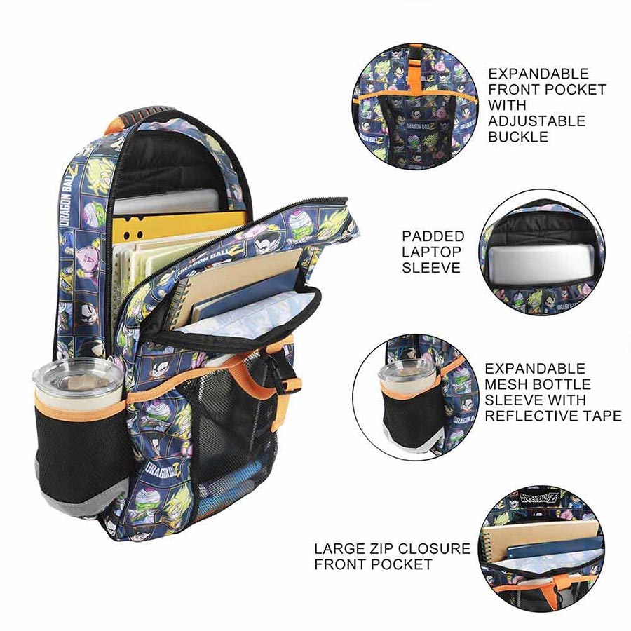 Dragon Ball Z All-Over-Print Youth Lunch Kit & Backpack Set