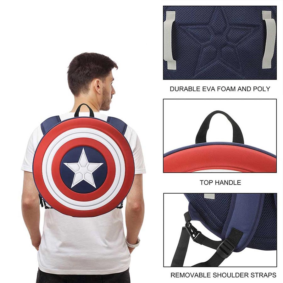 Marvel Captain America Shield Backpack