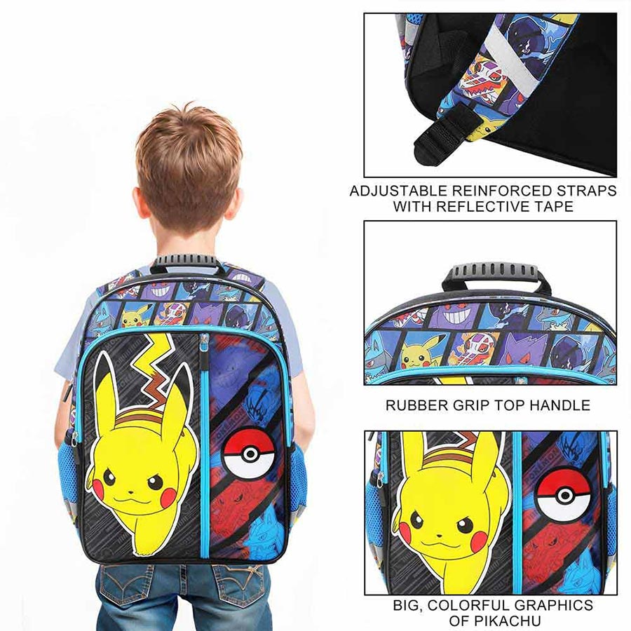 Pokemon Characters All-Over-Print Youth Backpack