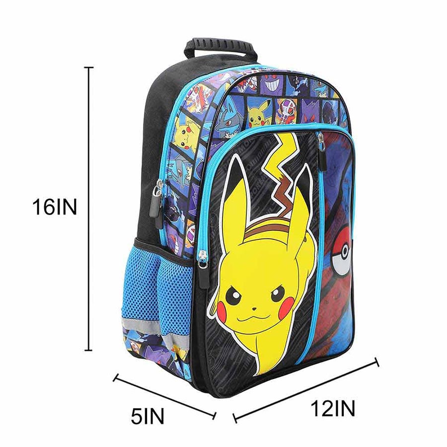 Pokemon Characters All-Over-Print Youth Backpack