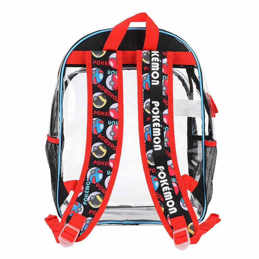 Pokemon 3-Piece Clear Backpack Set