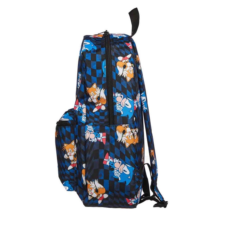 Sonic The Hedgehog All-Over-Print Sublimated Laptop Backpack