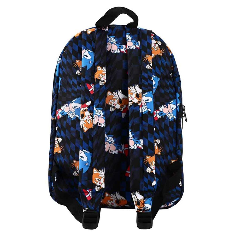 Sonic The Hedgehog All-Over-Print Sublimated Laptop Backpack