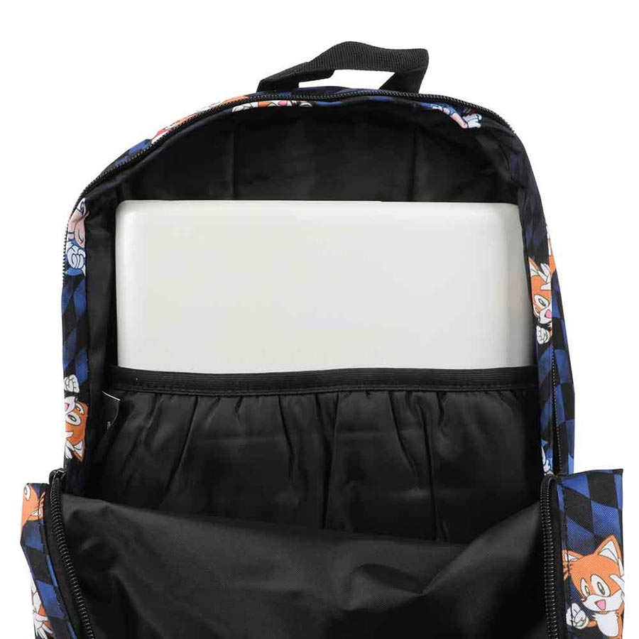 Sonic The Hedgehog All-Over-Print Sublimated Laptop Backpack