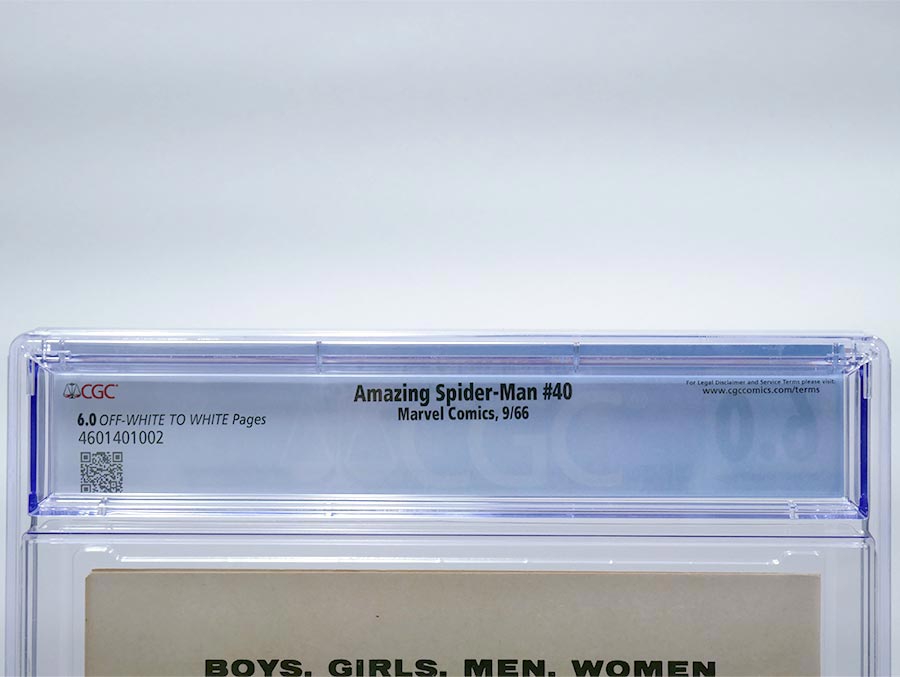 Amazing Spider-Man #40 Cover C CGC 6.0
