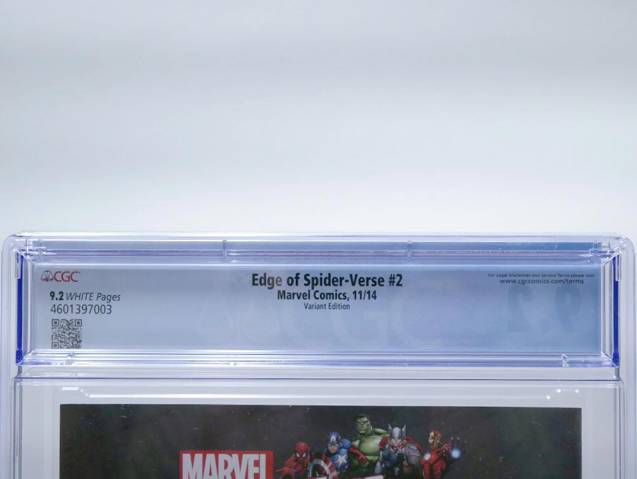 Edge Of Spider-Verse #2 Cover I Incentive Greg Land Variant Cover CGC 9.2