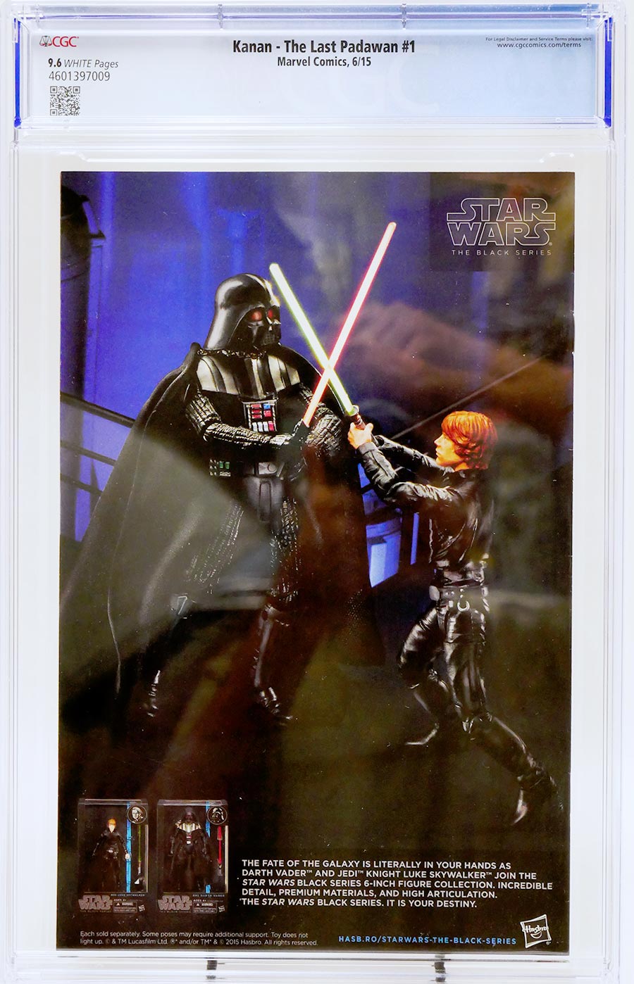 Kanan The Last Padawan #1 Cover I 1st Ptg Regular Mark Brooks Cover CGC 9.6