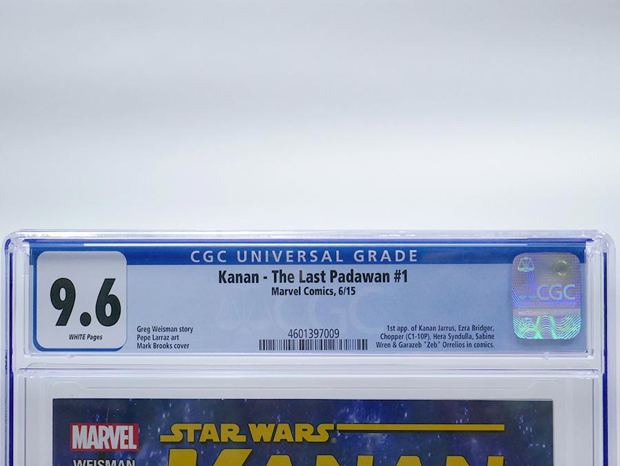 Kanan The Last Padawan #1 Cover I 1st Ptg Regular Mark Brooks Cover CGC 9.6