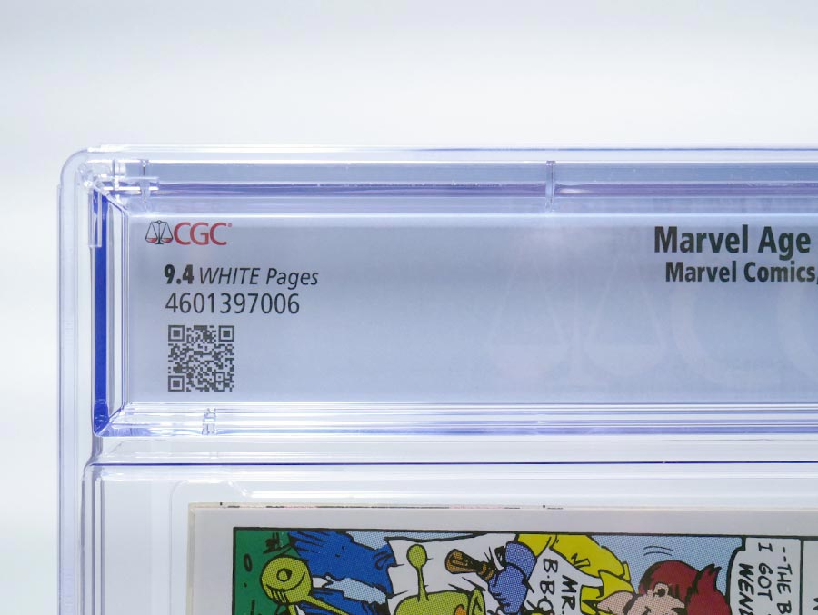Marvel Age #104 Cover B CGC 9.4