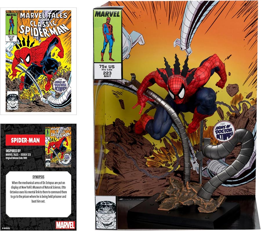 McFarlane Marvel Wave 5 Marvel Tales Classic Spider-Man 223 1/6 Scale Figure