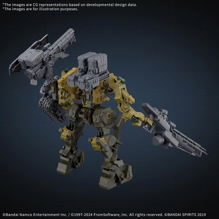 30 Minutes Missions Armored Core VI Fires Of Rubicon Kit #05 RaD CC-3000 Wrecker Milk Tooth / Honest Brute