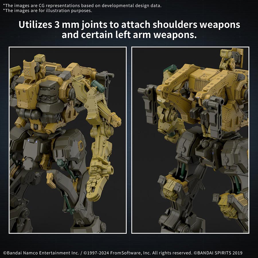 30 Minutes Missions Armored Core VI Fires Of Rubicon Kit #05 RaD CC-3000 Wrecker Milk Tooth / Honest Brute