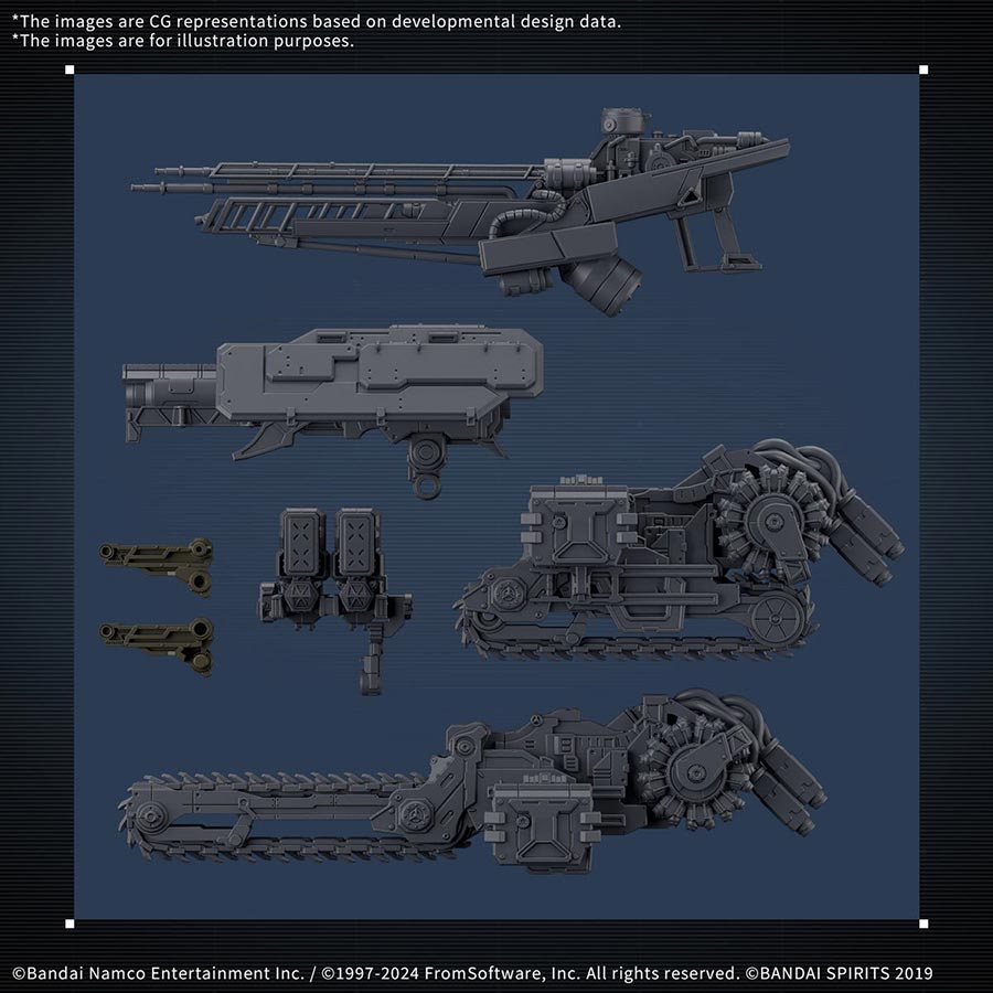 30 Minutes Missions Armored Core VI Fires Of Rubicon Kit #05 RaD CC-3000 Wrecker Milk Tooth / Honest Brute