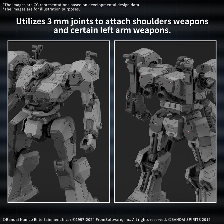30 Minutes Missions Armored Core VI Fires Of Rubicon Kit #06 Balam Industries BD-011 Melander