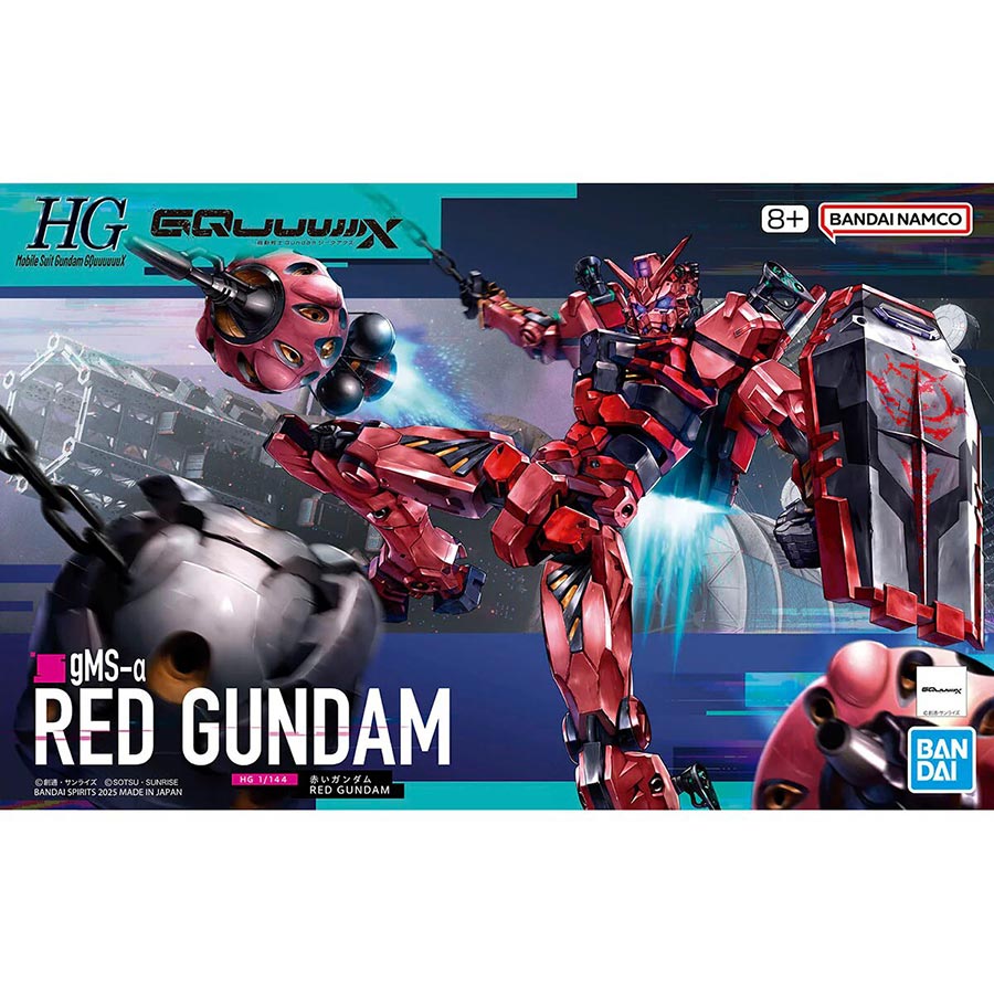 Gundam GquuuuuuX High Grade 1/144 Kit #4 Red Gundam