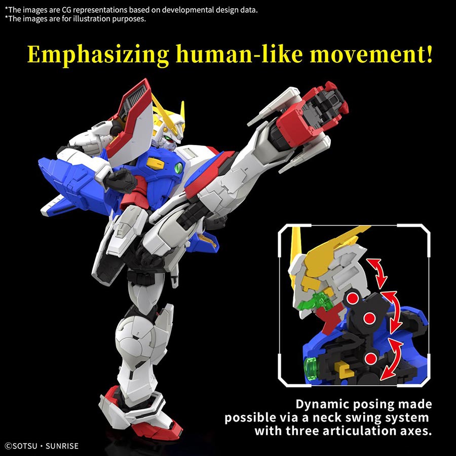 Gundam Real Grade 1/144 Kit #42 Shining Gundam