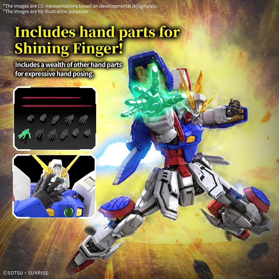 Gundam Real Grade 1/144 Kit #42 Shining Gundam