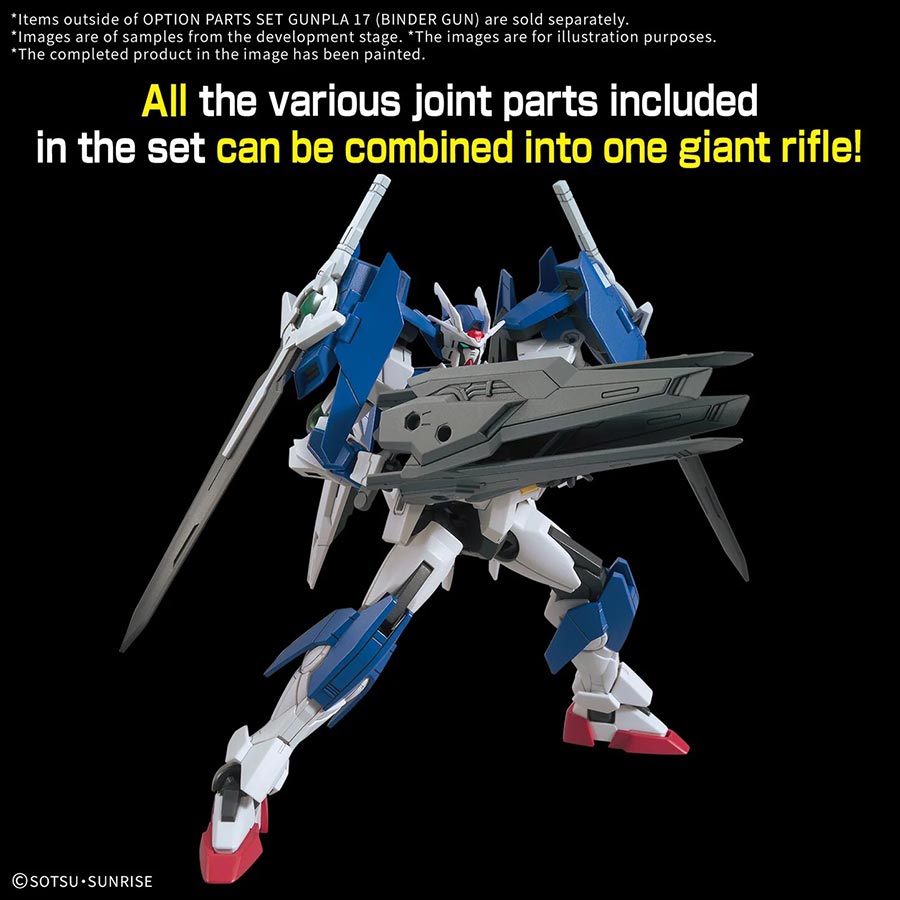 Option Parts Set Gunpla Kit #17 - Binder Gun