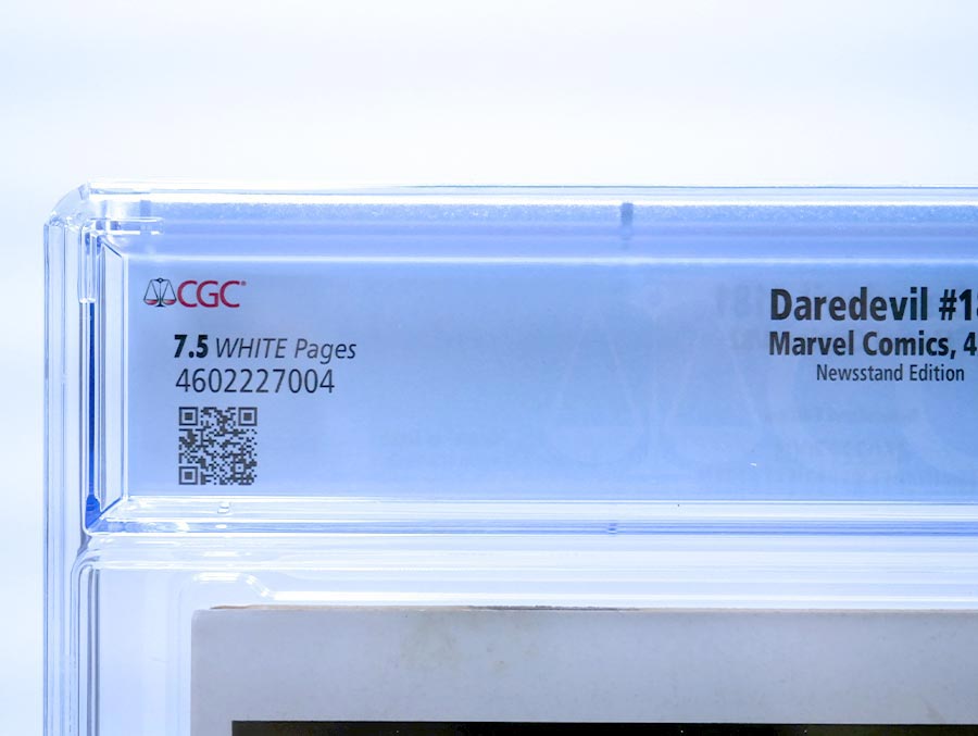 Daredevil #181 Cover F 1st Ptg CGC 7.5