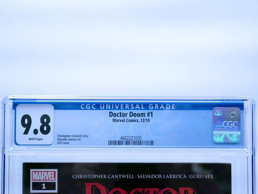 Doctor Doom #1 Cover H 1st Ptg Regular Aco Cover CGC 9.8
