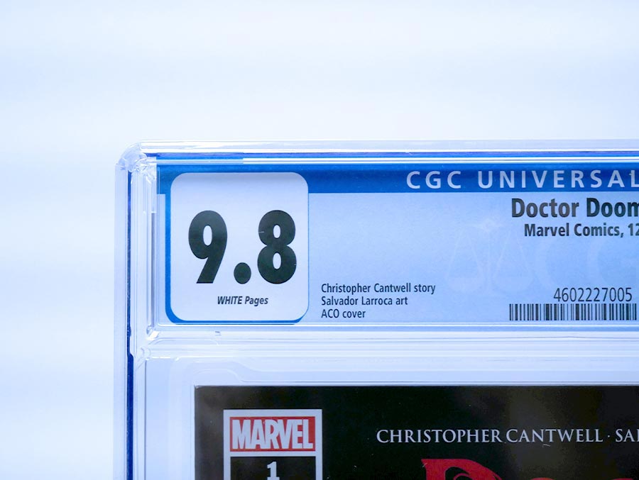 Doctor Doom #1 Cover H 1st Ptg Regular Aco Cover CGC 9.8