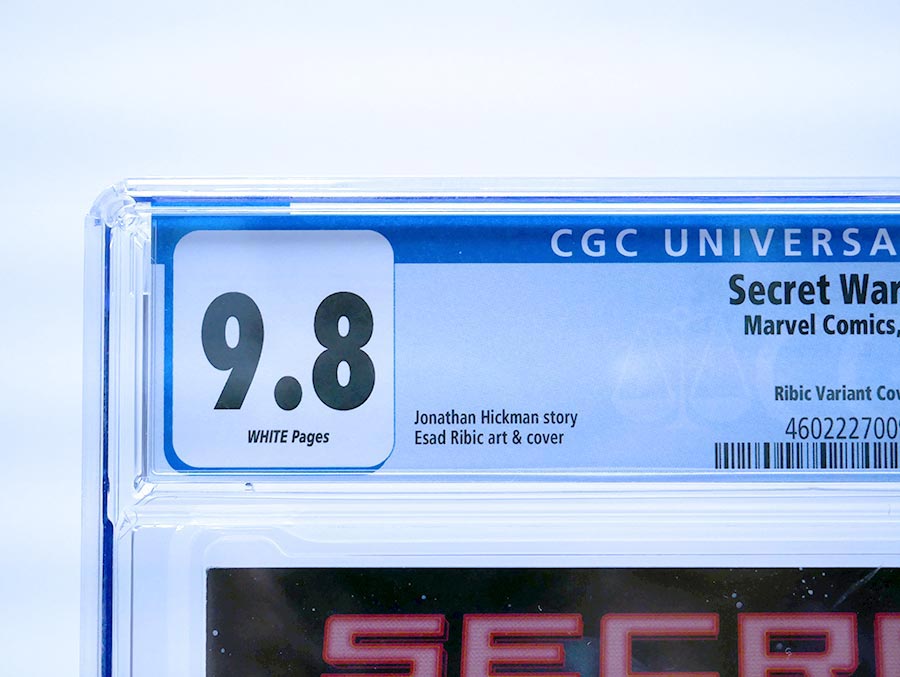 Secret Wars #2 Cover L Incentive Esad Ribic Variant Cover CGC 9.8