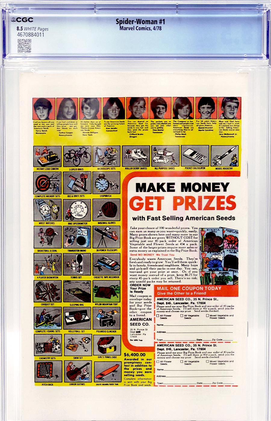 Spider-Woman #1 Cover F 1st Ptg CGC 8.5