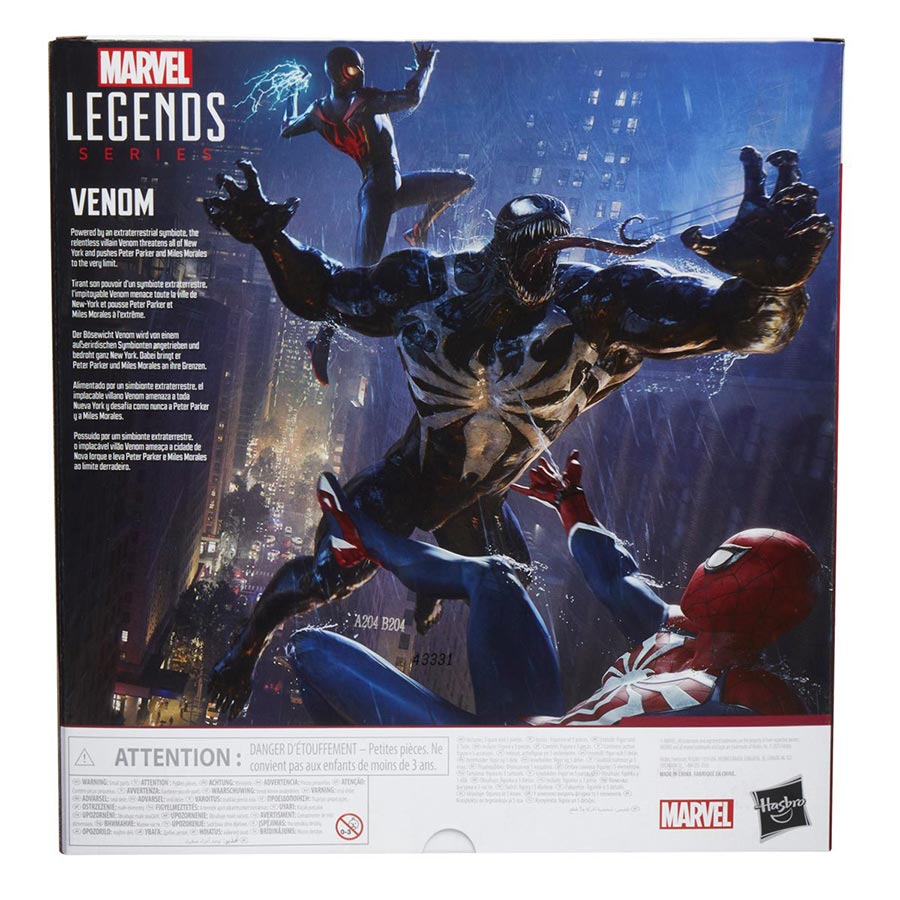 Marvel Legends Gamerverse Spider-Man 2 Deluxe Venom Action Figure