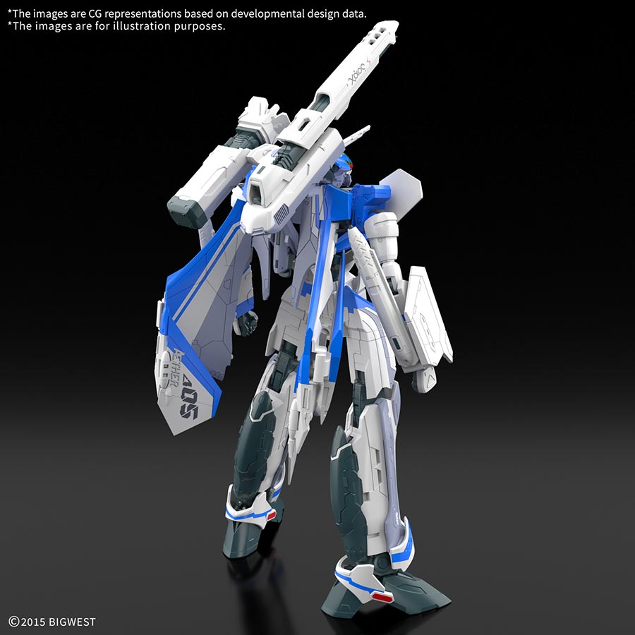 Macross High Grade 1/100 Kit #08 VF-31J Siegfried (Hayate Immelmann Use)