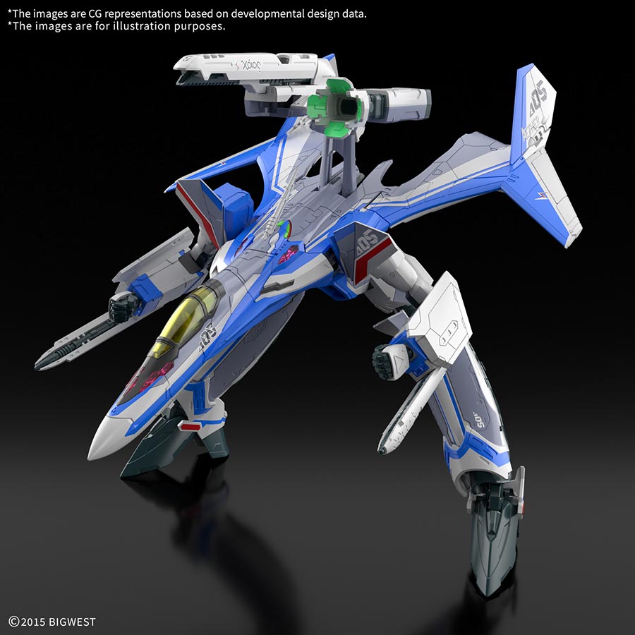 Macross High Grade 1/100 Kit #08 VF-31J Siegfried (Hayate Immelmann Use)